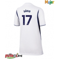 Camiseta Tottenham Hotspur Savio #17 Primera Equipación para mujer 2026-27 manga corta